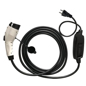 Duosida 16A Tip 1 araç şarj kabloları ev akıllı şarj cihazı