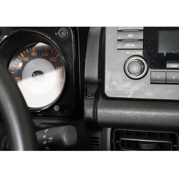 3 Adet / takım Araba Dashboard Dekorasyon Şeritler Styling Etiketler Suzuki Jimny Için 2019+ LHD Iç Oto Pervaz