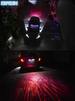 Araba Styling araba Melek kanatları ışıkları LED hoşgeldiniz projektör ışık Chrysler 300c 300 sebring pt cruiser town ülke aksesuarları