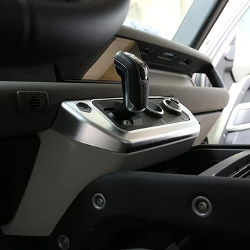 Merkezi Kontrol Klima Modu Düğmesi Çerçeve Trim ABS Land Rover Defender 110 2020 ıçin Araba Aksesuarları