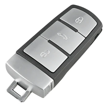 Araba Akıllı Uzaktan Anahtar 3 Düğme 433 MHz ID46 Passat CC 2004-için Fit