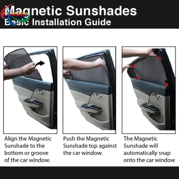 Honda ELYSİON 2016 için Araba Tam Yan Camlar Manyetik Güneş Gölge UV Koruma Ray Engelleme Mesh Visor Dekorasyon Aksesuarları