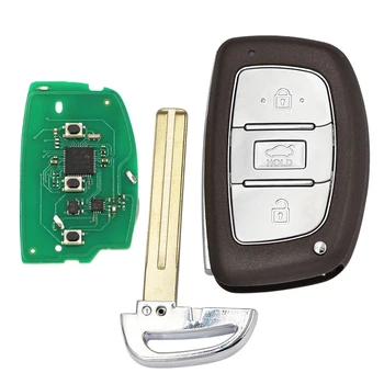 KEYECU Anahtarsız Gitmek 95440-C3000 Uzaktan akıllı Anahtar İçin Hyundai Sonata Beri 433 MHz ile 8A Çip Fob 3 Düğme Verici