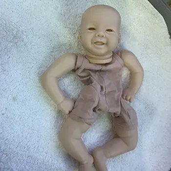 21 inç Reborn Bebek Kiti Emmy Gülümseme Tatlı Bebek Gerçekçi Yumuşak Dokunmatik Bitmemiş Bebek Parçaları