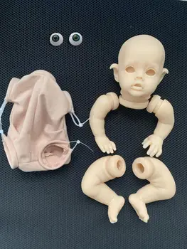 12 inç bebe reborn peri bebek kiti bitmemiş boyasız boş vinil parçaları gözler bez vücut set DIY oyuncak reborn FLO peri kiti