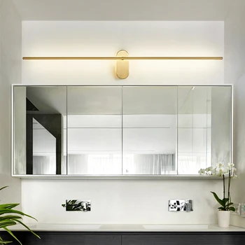 Modern Bakır Duvar Lambası LED Duvar Aplik Yatak Odası Banyo Oturma Odası Başucu Lambası Mutfak Yemek Odası duvar ışık iç mekan aydınlatması