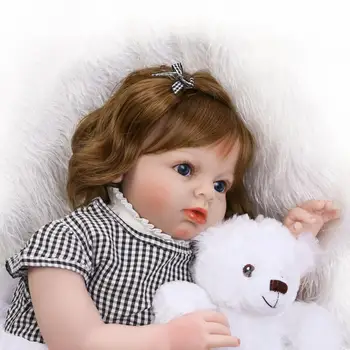 70 cm çocuk bebek simülasyon Küçük Kız Kostüm modeli fotoğraf prop reborn Yürüyor çocuk festivali hediye çocuk büyüyen
