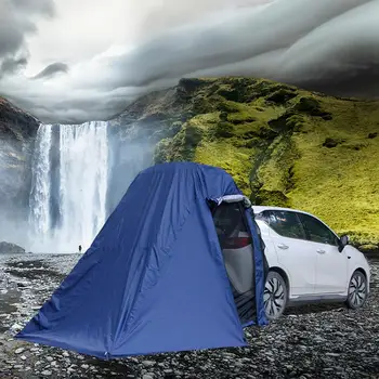 Araba Gövde Çadır Açık Öz-sürüş Turu BARBEKÜ kamp araba çadırı Kuyruk Uzatma Çadır Tente Yağmur Geçirmez Arka Çadır Tente İçin Araba MPV