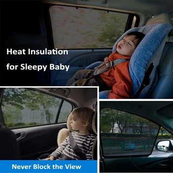 Audi RS için Q3 2019-2021 Araba Gölge Cam Güneşlik Manyetik Örgü Bebek Pencere Güneşlik Cam Perde Cam Güneşlik