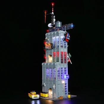 RC led ışık LEGO ile Uyumlu 76178 Günlük Bugle ışık kiti oyuncaklar sadece ışık Hiçbir blok Noel İçin Hediyeler