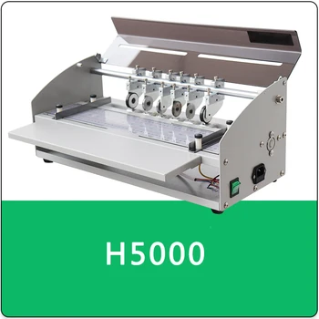 Kırma Makinesi H500 Elektrikli Kağıt Kırma Makinesi Kitap Hattı Kapak Kırma Kesme Noktalı Çizgi Katlanır Kırma Aracı