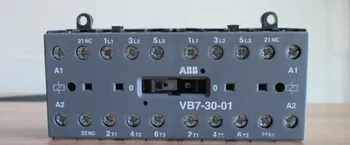 Yeni orijinal ABB minyatür kontaktör VB7-30-01 24 V 220 V 380 V 40-450 Hz