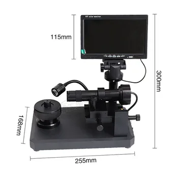 Bakın Elmas Bel Kodu GIA Lazer Gözlemci Değerleme Enstrüman HD Bel Ayna Büyüteç Elektron mikroskobu