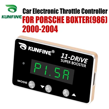 KUNFINE Araba Elektronik gaz kelebeği Denetleyicisi Yarış Hızlandırıcı Potent Booster PORSCHE BOXTER Için (986) 2000-2004 Tuning Parçaları
