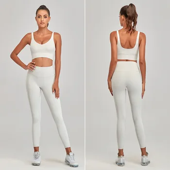 2021 Sıcak Satış Kadın Spor Takım Elbise ropa deportiva mujer Yoga setleri Kadın spor setleri spor giyim spor giyim Yoga Giyim Kadın