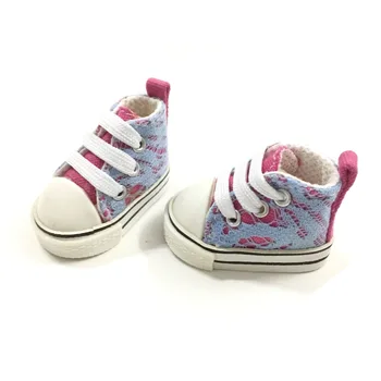 BEIOUFENG 5 CM Ayakkabı Ayakkabı için BJD Bebek,Mini Bebek Çizmeler Sneakers Ayakkabı için Kukla Bebek, 1/6 BJD Bebek Ayakkabı Terlik Ayakkabı 12 Pair