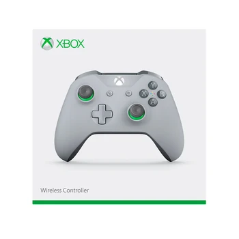 Microsoft gri-yeşil konsolu için Gamepad (wl3-00061) Oyun konsolları pc oyunları kontrol