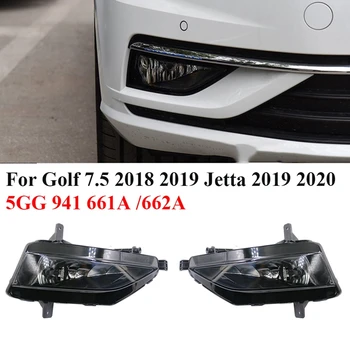 Araba Ön Sis ışık lamba donanımı Halojen Ampul Golf 7.5 2018 2019 Jetta 2019 2020 5GG 941 661A / 662A