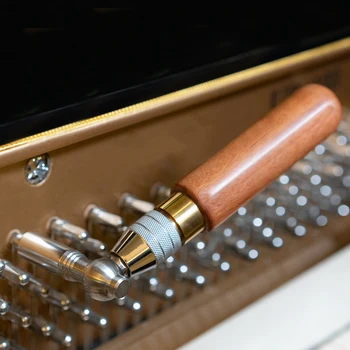 L-şekil dayanıklı Piyano Yıldız İpucu anahtarı ahşap saplı aracı Taşıma Çantası ile