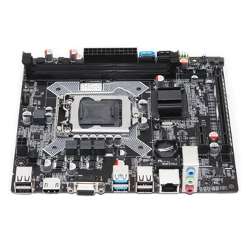 2022 Yeni PCI-E X16 Masaüstü Anakart LGA 1155 DDR3x2 SATAIII USB3. 0 VGA HDMI uyumlu