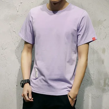 2237-R-yeni erkek Kore plaka Çiçek t-shirt, yeni yaz erkek giyim