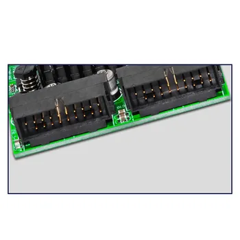PCI Express PCI-E USB 3.0 Genişletme Kartı Yükseltici 8 Port USB 3.0 Denetleyici SATA Güç Bağımsız 4 Kanal Kamera için