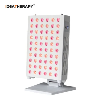 Kırmızı ışık terapi paneli standı ile 660nm 850nm yakın kızılötesi Led yüz cilt gençleştirme bakım makinesi yüz kaldırma cihazları