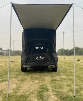 SUV kendini sürüş turu araba arka çadır genişletilmiş uzay güneşlik yağmur geçirmez açık kamp anti sivrisinek Skoda Octavia ıçin Kombi