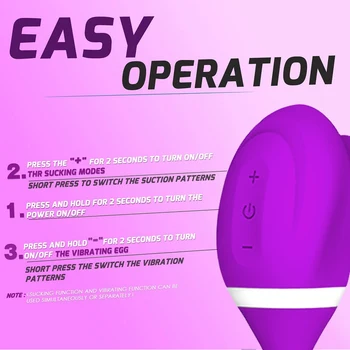 2022 Klitoral Emme Vibratör Titreşimli Yumurta İle 2 in 1 G-Spot Klitoris Stimülatörü Meme Klitoris Enayi Seks Oyuncakları Kadınlar İçin