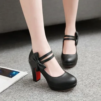 Japon tatlı lolita ayakkabı üniversite öğrencisi sapanlar yüksek topuk moda kawaii kız cosplay ayakkabı rahat kadın ayakkabı loli çünkü