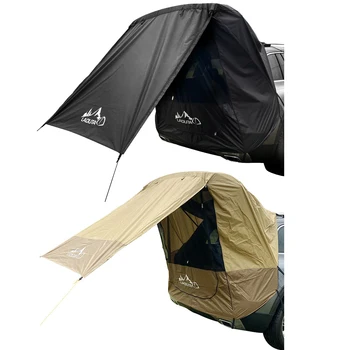 Araba Gövde Çadır Tente Kendi Kendine sürüş Turu Barbekü Uzatma Tente Çadır Su Geçirmez UV Taşınabilir kamp Çadırı