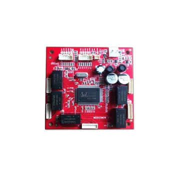Endüstriyel anahtar modülü OEM / ODM Mini boyut 78 * 78mm Gigabit Yönetilmeyen 5 rj45 bağlantı noktası endüstriyel anahtar modülü