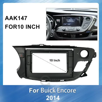 10 inç Araba dvd Plastik Çerçeve Fasya GPS Navigasyon Paneli Buick Encore İçin Araba Takma İnstallastion Surround Trim Çerçeve
