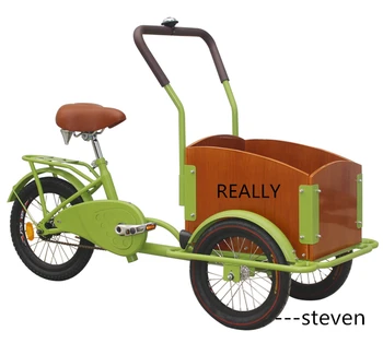 3 tekerlekler elektrikli kargo bisiklet RL-T05a pedalı trike üç tekerlekli bisiklet gıda teslimat sepeti yük 350kgs çocuk bisikleti