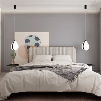 ıskandinav demir led duvar ay lambası tasarım lamba cilalar para quarto ventilador de techo lampes suspendues lamparas de techo