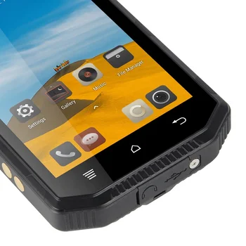 UNIWA T501 4G POC 5 inç Octa Çekirdek 5700mAh IP68 Su geçirmez patlamaya dayanıklı dokunmatik ekranlı telefon
