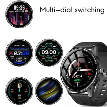 En Fiyatları H6 Akıllı İzle 1.3 İnç Bluetooth Çağrı Smartwatch Müzik Çalar 240X240 Fitness Spor Bilezik