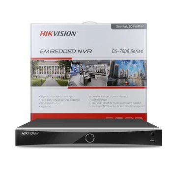 Hikvision NVR 8CH 16CH 4 K Poe DS-7608NXI-I2/8 P/S DS-7616NXI-I2/16 P / S AcuSense CCTV Gözetim Video Kaydedici Sistemi H. 265+