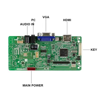 Origina IVO M150GNN2 R1 15.0 İnç Çözünürlük 1024 * 768 Dokunmatik LCD ekran Kurulu LVDS Arayüzü İle 20 pins