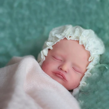 20 İnç Vinil Yeniden Doğmuş bebek Kiti El Yapımı Uyku Bebek Yeniden Doğmuş Kaynağı DIY Bebek Kiti Dıy Oyuncak için Eğlenceli Damla Nakliye