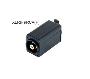 20 adet / grup yüksek qualiy XLR dişi soket RCA dişi soket ses Adaptörü