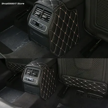 Araba Koltuğu Geri Anti-tekme Mat Anti-Kirli Koruyucu Kapak Su Geçirmez Pedleri Audi A5 A4L 2009-2019 Araba Aksesuarları