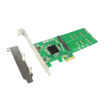 PCI Express 4 x NGFF M. 2 B Anahtar Adaptörü PCIE M2 Adaptörü M2 SSD PCIE Kart Desteği 2280 2260 2242 2230 Marvell 88se9235 Cips