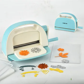 Mini Kalıp Kesme Kabartma Makinesi Scrapbooking Kesici Parça Kalıp Kesim Kağıt Kesici Kalıp Kesim Makinesi Dıy El Yapımı El Sanatları