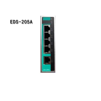EDS-205A-S-SC - T 1 optik 4 elektrik 5 port geniş sıcaklık tek modlu endüstriyel ağ anahtarı