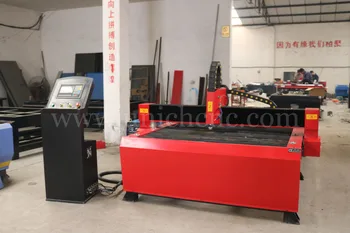 Çin'de yapılan 1500 * 3000mm metal plazma kesme makinası