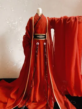 1/6 1/4 1/3 Ölçekli BJD Elbise Hanfu Antik Kostüm Elbise Samuray kıyafeti İçin BJD / SD MSD SSDF ID75 Güçlü Amca 80 cm Bebek B0317