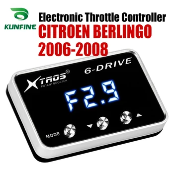 Araba Elektronik gaz kelebeği Denetleyicisi Yarış Hızlandırıcı Potent Booster CİTROEN BERLİNGO 2006-2008 Için Tuning Parçaları Aksesuar