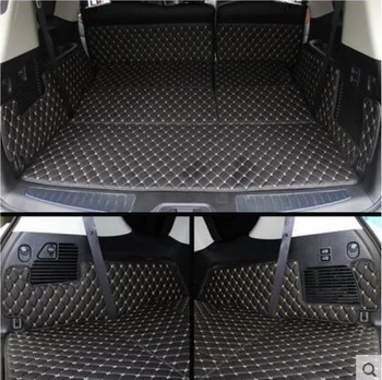 Infiniti QX80 için yüksek kalite Özel otomobil gövde paspaslar 8 koltuklar 2017 QX80 2016-2013 için dayanıklı kargo liner boot halılar styling