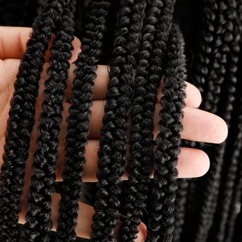 Örgülü Dantel ön Peruk Siyah Kadınlar ıçin Sentetik Dantel Örgülü Peruk 360 Tam Dantel Cornrow Kutusu Örgüler Peruk